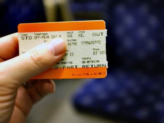 ScotRail off-peak fares will increase less than other train operators'. Picture: John Devlin