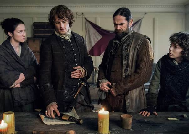 The popularity of Outlander, and its use of Gaelic, has helped spark a tourism boom in Scotland. Picture: Starz