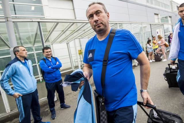FC Astana manager Stanimir Stoilov. Picture: SNS/Bill Murray