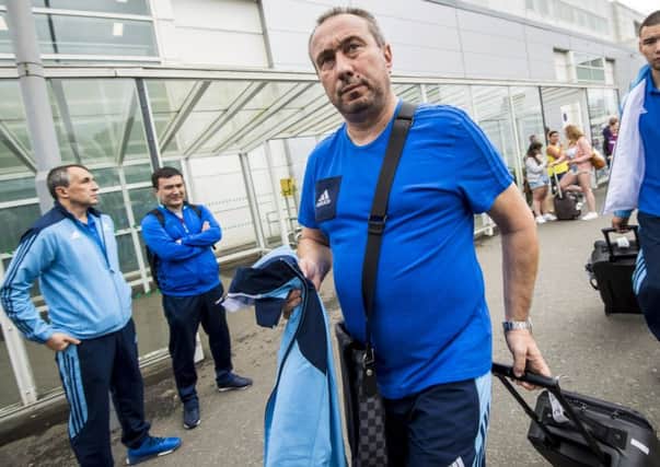 FC Astana manager Stanimir Stoilov. Picture: SNS/Bill Murray