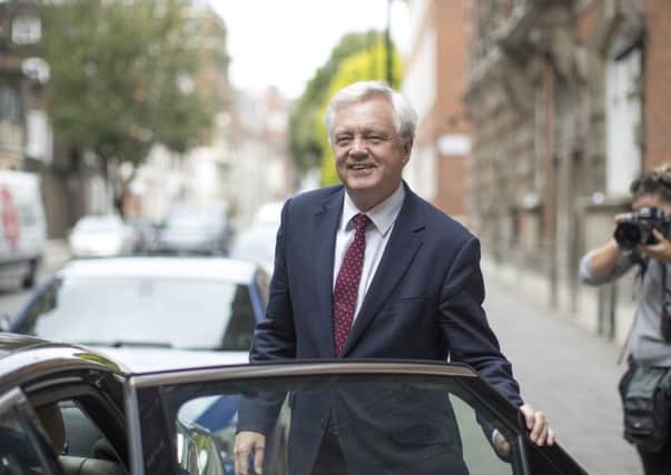 British Secretary of State for Exiting the European Union David Davis. Picture: Dan Kitwood/Getty Images
