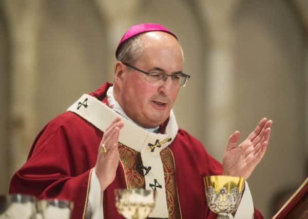 Archbishop, Philip Tartaglia issued a warning that believers were not standing up for their faith. Picture: John Devlin
