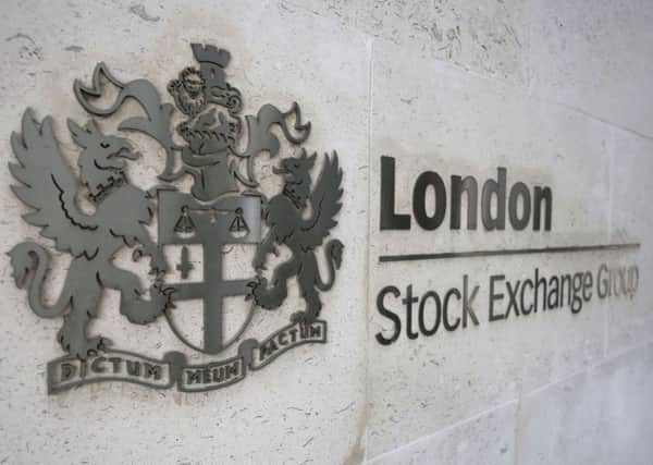 A man has died after falling from a balcony at the London Stock Exchange. Picture: Philip Toscano/PA Wire