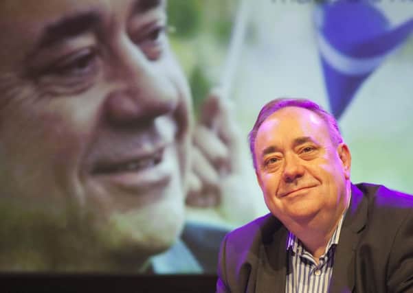 Alex Salmond made the call during his Fringe show. Picture: TSPL