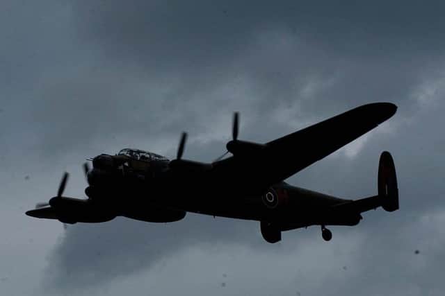 A Lancaster bomber from the Dambusters raids. Picture: PA Photo