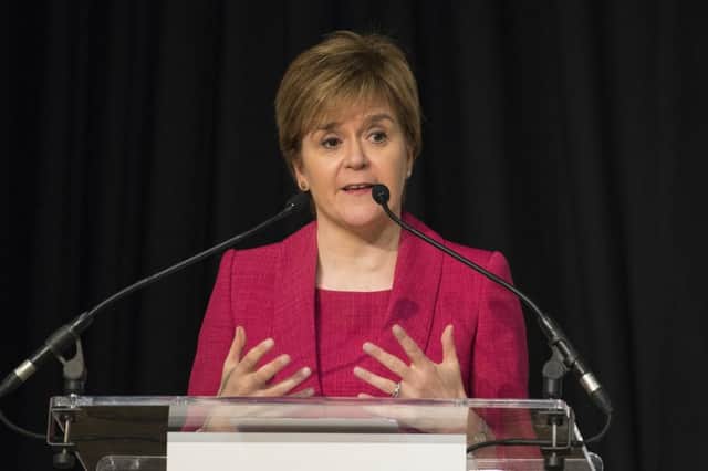 First Minister Nicola Sturgeon has hit out at the prospect of a state visit to Britain by President Donald Trump. Picture: Andy Thompson Photography