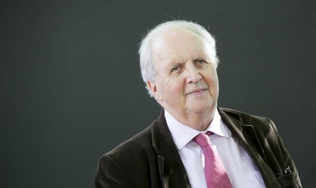 Alexander McCall Smith at the Book Festival. Picture: Alistair Linford