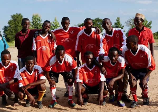 Kiogosi FC in the old Point strips. Picture: Supplied