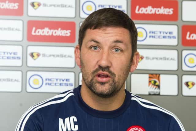 Hamilton manager Martin Canning talked about his side's clash with Hibs at easter Road. Picture: Paul Devlin/SNS