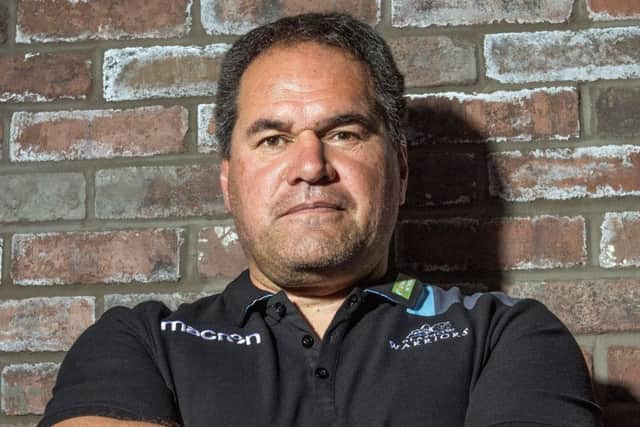 New
Glasgow Warriors head coach Dave Rennie