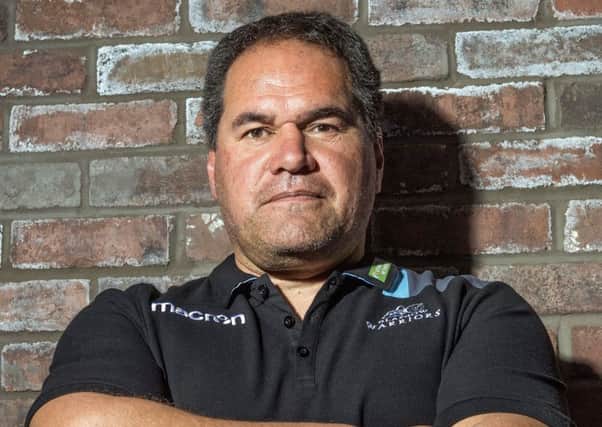 New
Glasgow Warriors head coach Dave Rennie