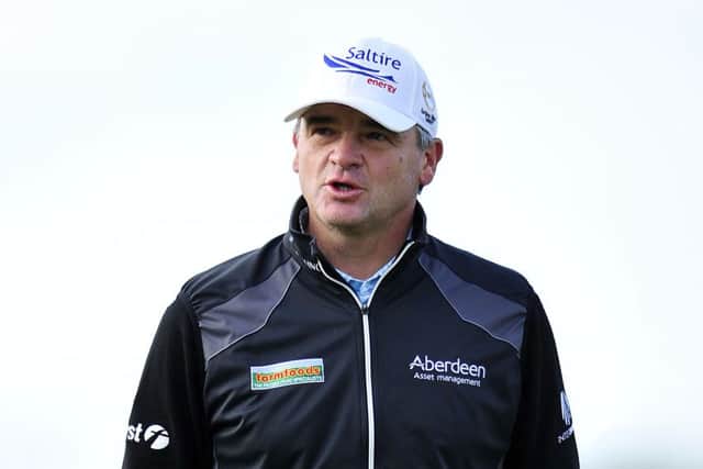 Paul Lawrie faces former Ryder Cup partner Peter Hanson in the first round. Picture Michael Gillen
