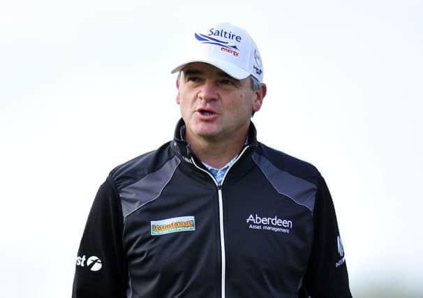 Paul Lawrie faces former Ryder Cup partner Peter Hanson in the first round. Picture Michael Gillen