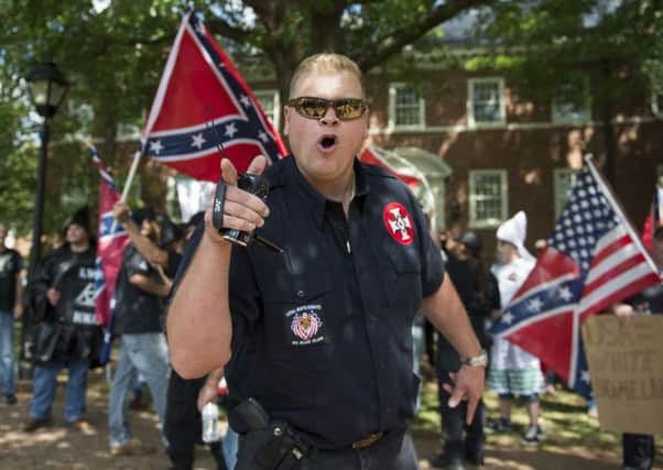 Neo-Nazis and white supremacists in Virginia have been calling themselves white nationalists. Picture: AFP/Getty