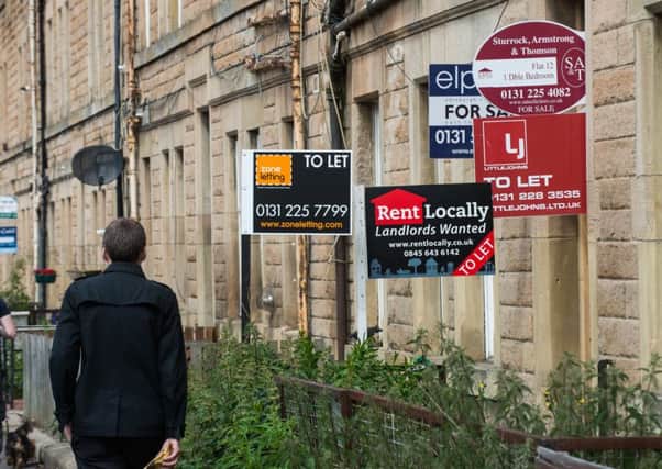 David Alexander says the private rented sector is helping to alleviate the housing problem. Picture: Ian Georgeson