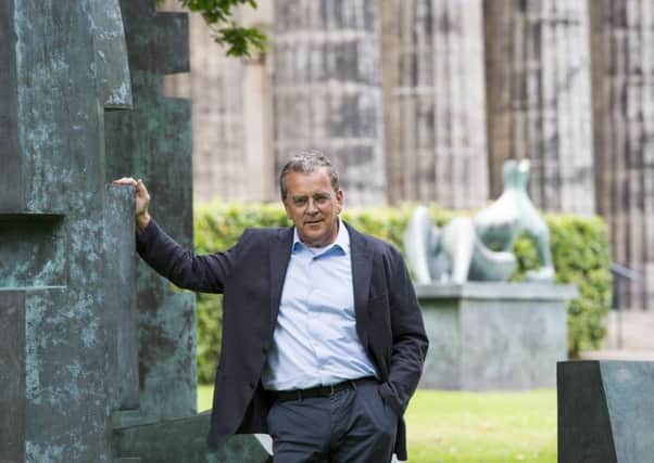 John McAslan at the Scottish National Gallery of Modern Art in Edinburgh,  the city where he studied architecture. Picture: Ian Rutherford