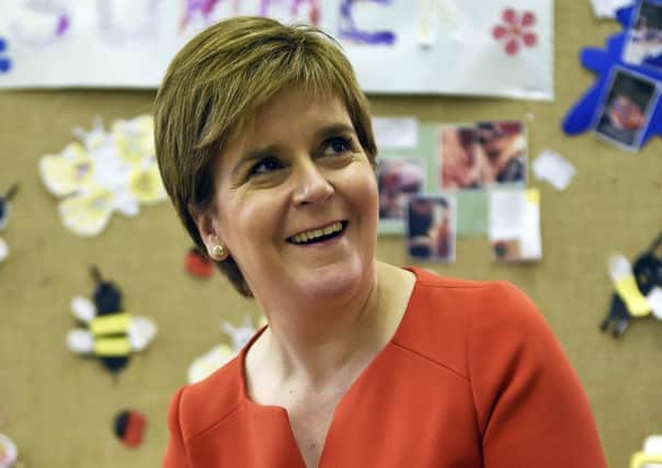 Nicola Sturgeon is set to make history by speaking at Glasgow Pride this weekend. Picture: AFP/Getty Images