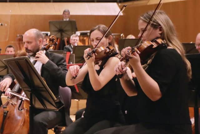 Members of the HallÃ© Orchestra. Picture: Peter Warren