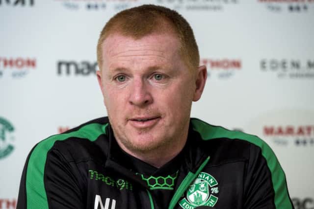 Neil Lennon has complained about being snubbed by Pedro Caixinha at Ibrox. Picture: SNS.