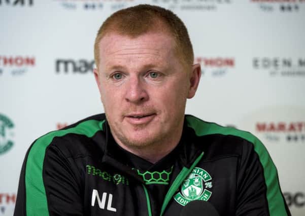 Neil Lennon has complained about being snubbed by Pedro Caixinha at Ibrox. Picture: SNS.