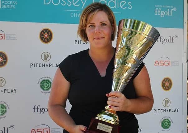 Jane Turner achieved a wire-to wire victory in the Bossey Ladies Championship.