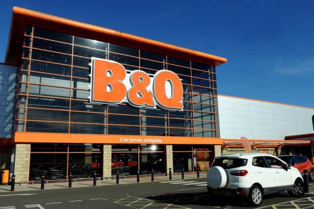 A wet summer and the slowing housing market took their toll on B&Q. Picture: Lisa Ferguson
