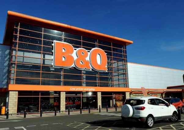A wet summer and the slowing housing market took their toll on B&Q. Picture: Lisa Ferguson