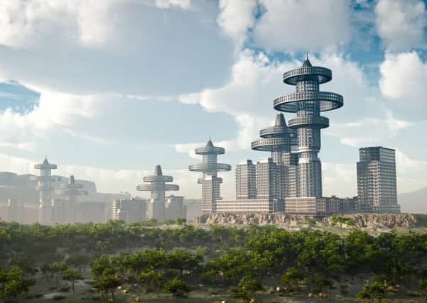 The city of the future threatens to grow inexorably. Image: Getty