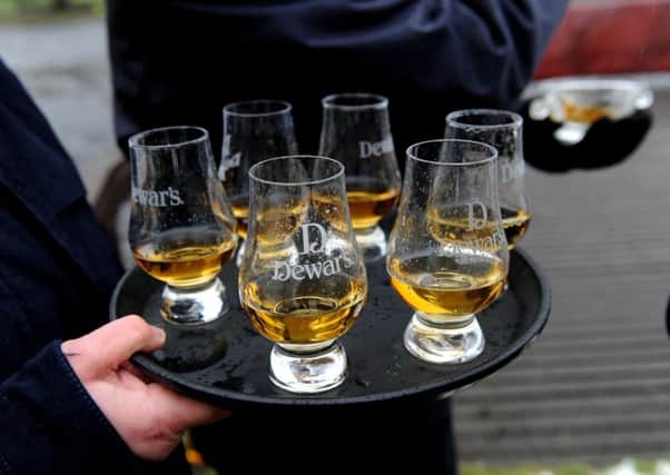 Whisky and salmon exports hit a record high in the first half of the year. Picture: Lisa Ferguson