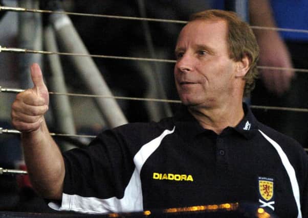Berti Vogts managed Scotland between 2002 and 2004. Picture: PA