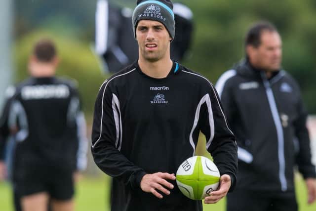 Adam Hastings will make his first appearance at stand-off for Glasgow Warriors when they face Northampton Saints. Picture: SNS