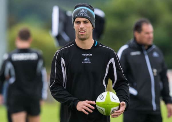 Adam Hastings will make his first appearance at stand-off for Glasgow Warriors when they face Northampton Saints. Picture: SNS