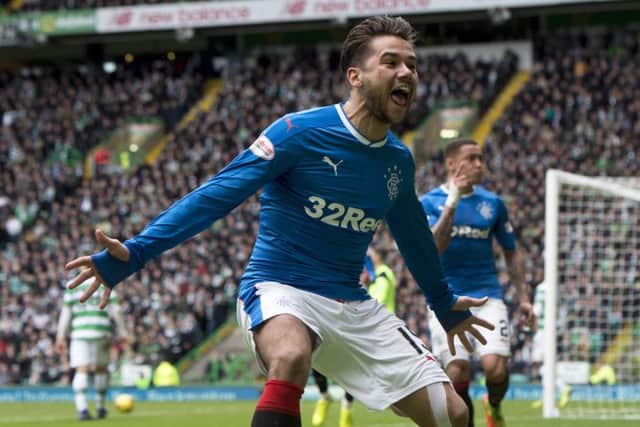 Harry Forrester will leave Rangers for a loan deal down south. Picture: SNS