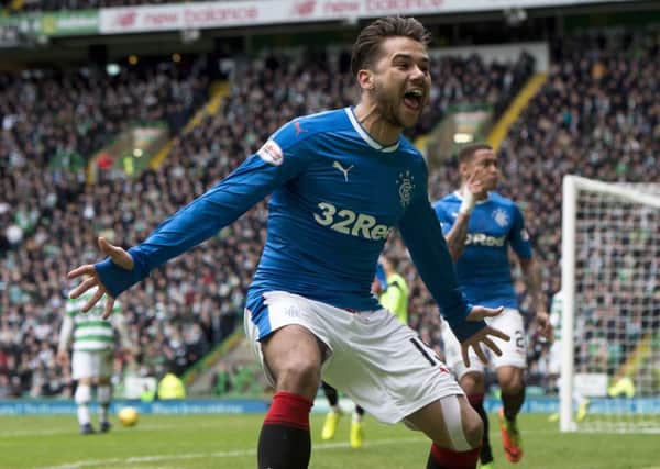 Harry Forrester will leave Rangers for a loan deal down south. Picture: SNS