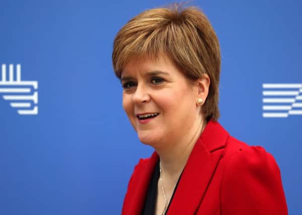 Nicola Sturgeon said the measures would ensure young carers are treated with the dignity and respect they deserve. Picture: PA