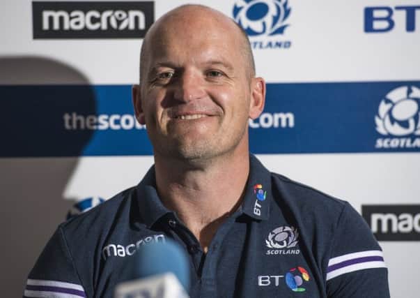 Scotland head coach Gregor Townsend omitted the likes of Matt Scott, Ruaridh Jackson, Josh Strauss and Duncan Weir from his training squad. Picture: SNS