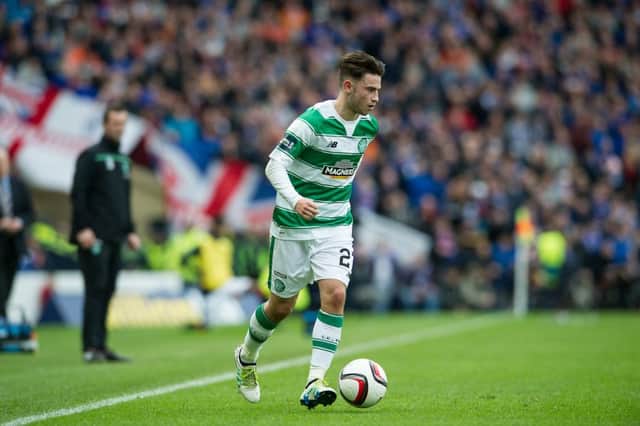 Patrick Roberts looks like he's coming back to Celtic. Picture: John Devlin