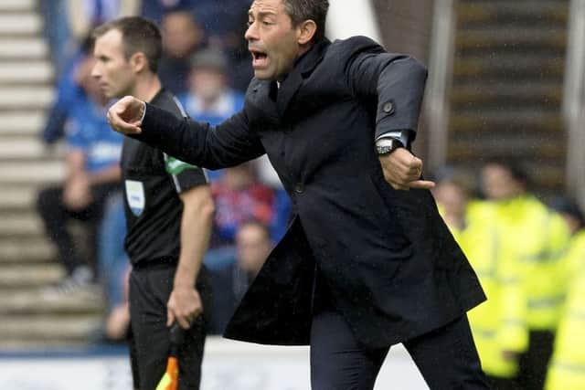 Rangers' Pedro Caixinha positive despite dropped points. Picture: SNS/Alan Harvey