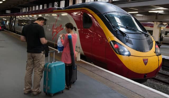 Virgin Trains claims to have the largest share of the rail-air market for 20 years. Picture: Will Oliver/AFP