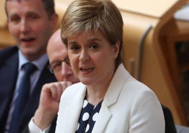 Nicola Sturgeon believes the Scottish Government has been "left in the dark". Picture: JP
