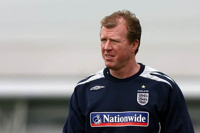 Steve McClaren was reportedly in the running to replace Ian Cathro until the last few days. Picture: PA