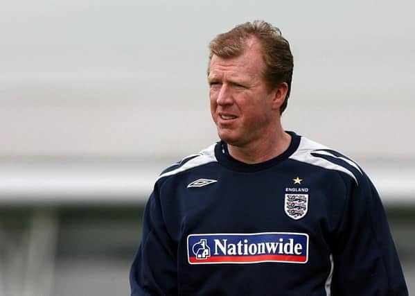 Steve McClaren was reportedly in the running to replace Ian Cathro until the last few days. Picture: PA