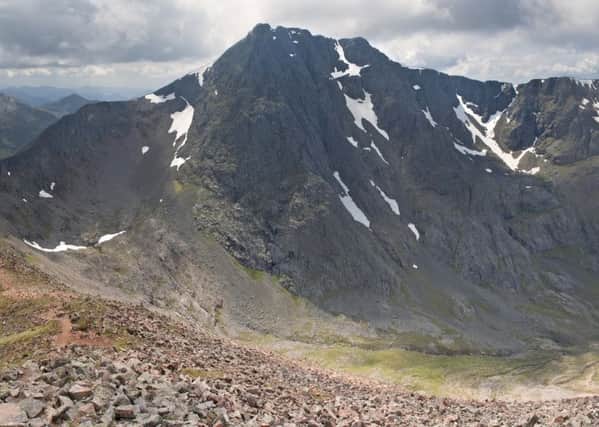 Snow patches on Scotland's highest peaks have been less frequent this year. Picture: Contributed