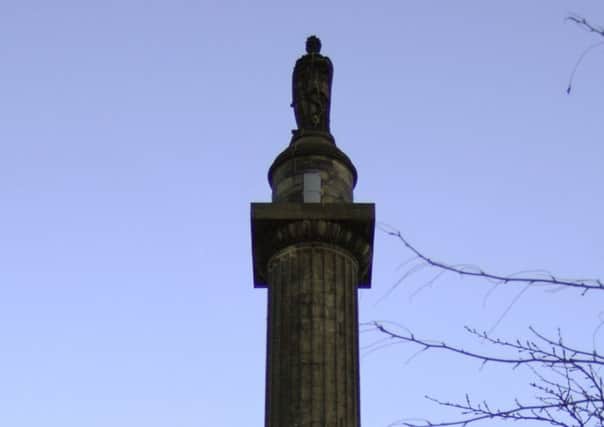 The inscription on the Melville Monument in Edinburghs St Andrew Square does not mention the role Henry Dundas played in opposing the abolition of slavery.