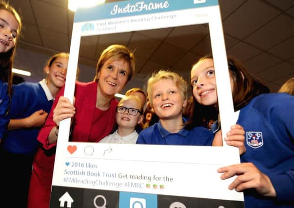 The First Minister's reading challenge is being extended from primary to secondary schools.