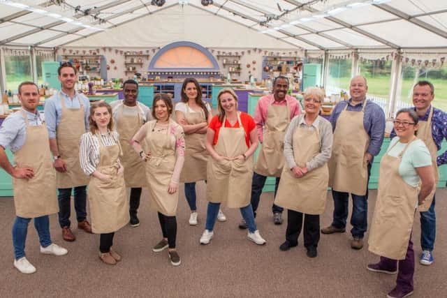The batch of contestants on the 2017 edition of the popular cooking show. Picture: PA