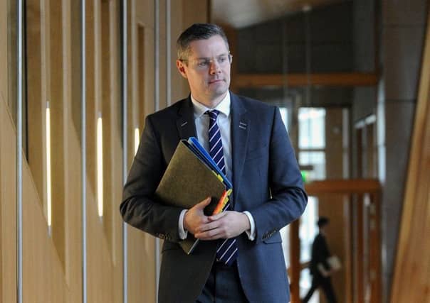 Finance Secretary Derek McKay ahead of the most recent GERS figures. Picture: Lisa Ferguson/TSPL