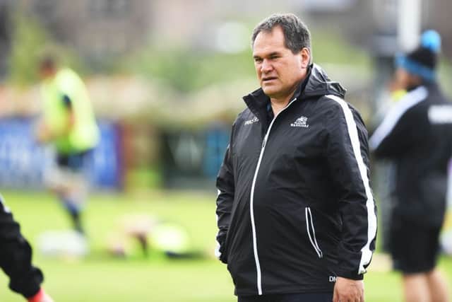 Glasgow Warriors head coach Dave Rennie. Picture: SNS
