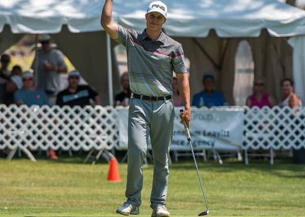 Rookie professional Calum Hill claimed his second US title.