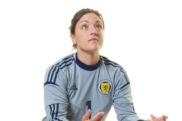 Gemma Fay was a fixture in the Scotland goal for nearly 20 years after making her debut aged 16. Picture: Lorraine Hill.